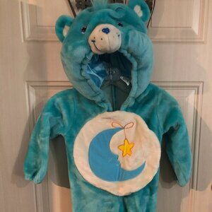 Care Bear Sleepy Bear Plush Hooded Costume Halloween 3-4T